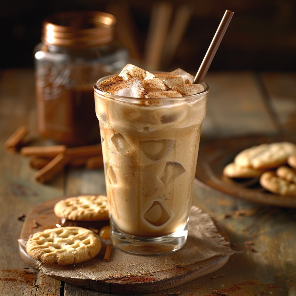 Iced Coffee with Vanilla and Cinnamon