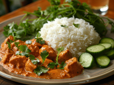 Indian Butter Chicken with Basmati Rice: Irresistible Flavor Combo