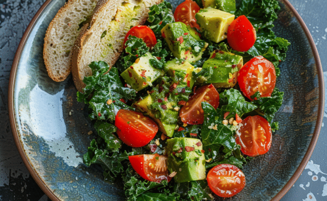 Kale and Avocado Superfood Salad: Your Ultimate Healthy Delight