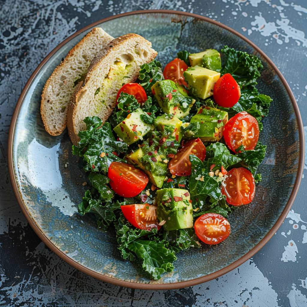 Kale and Avocado Superfood Salad