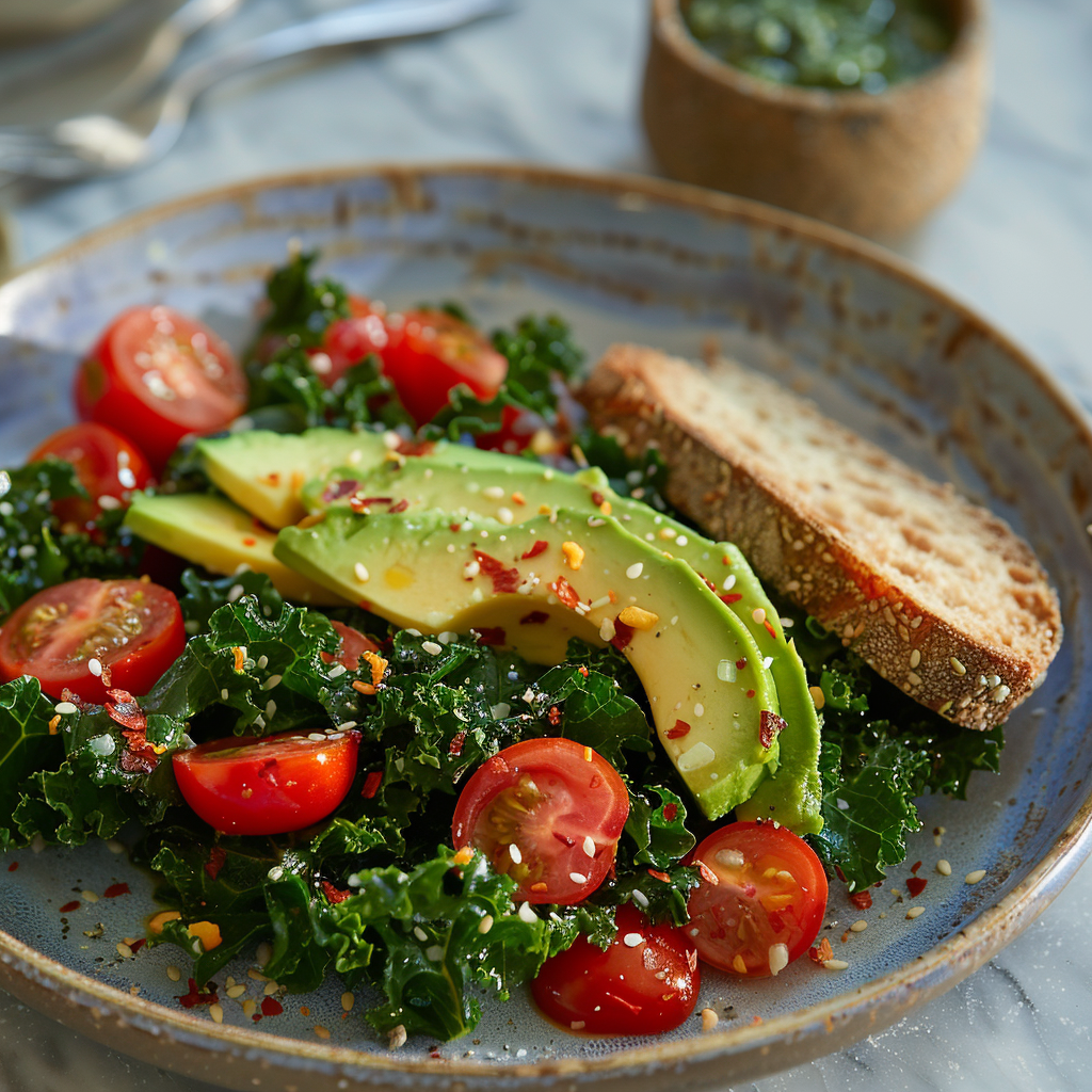Kale and Avocado Superfood Salad