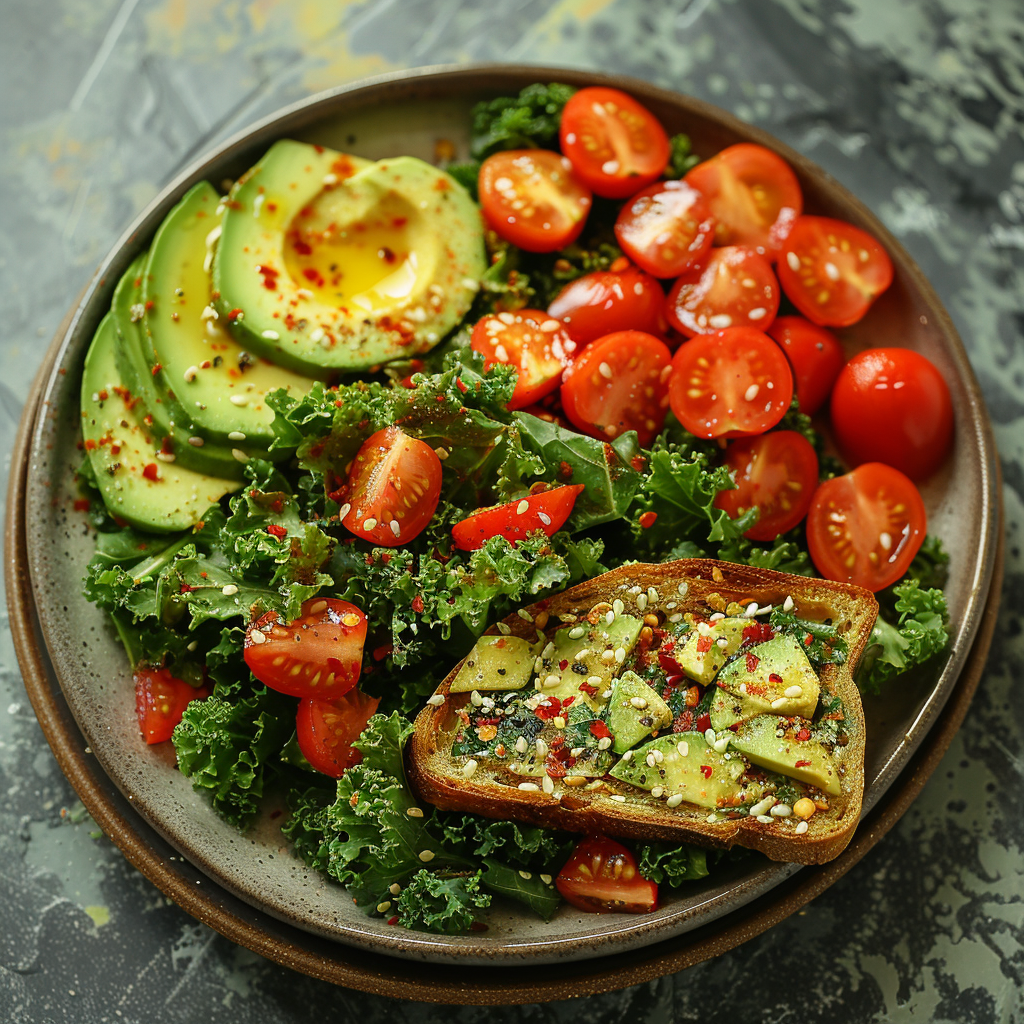Kale and Avocado Superfood Salad