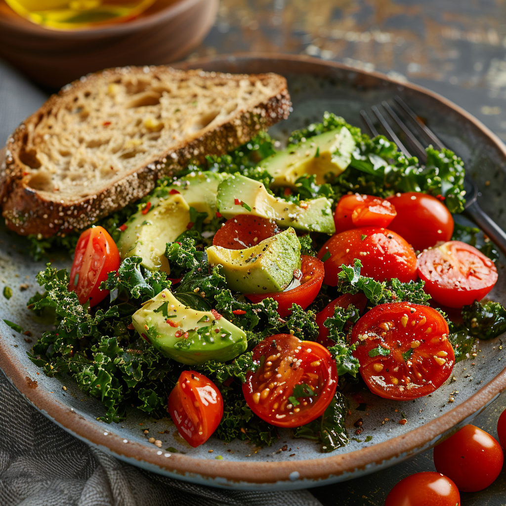 Kale and Avocado Superfood Salad