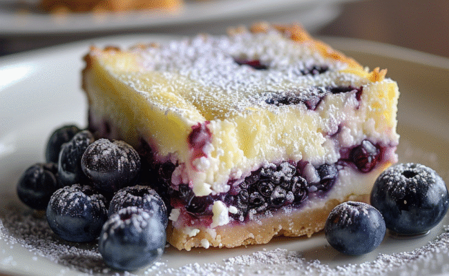 Lemon Blueberry Cheesecake Bars: Irresistibly Delicious Treat