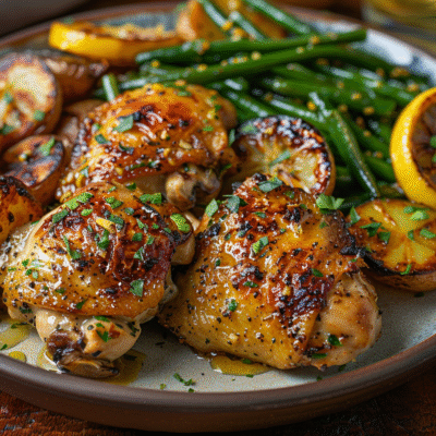 Lemon Garlic Butter Chicken Thighs: Irresistibly Juicy & Flavorful