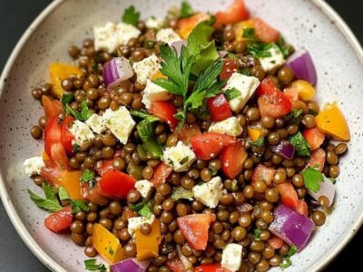 Lentil Salad Delight: Quick & Delicious Recipe