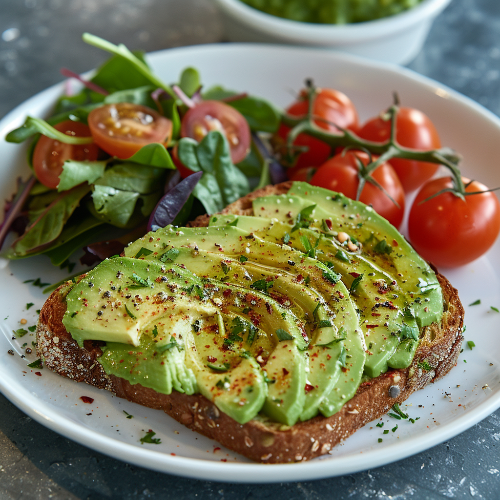Low Histamine Avocado Toast with Herbs