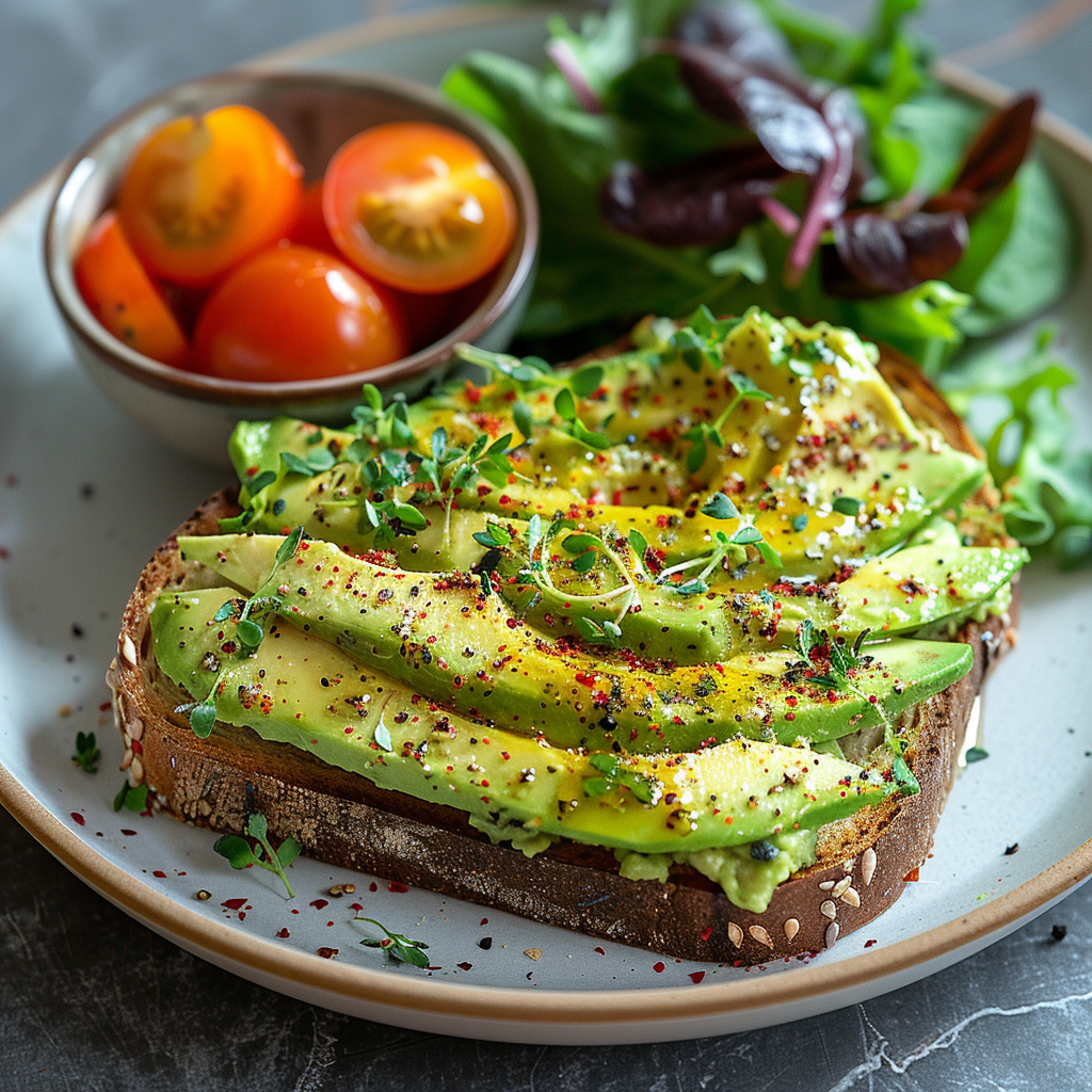 Low Histamine Avocado Toast with Herbs