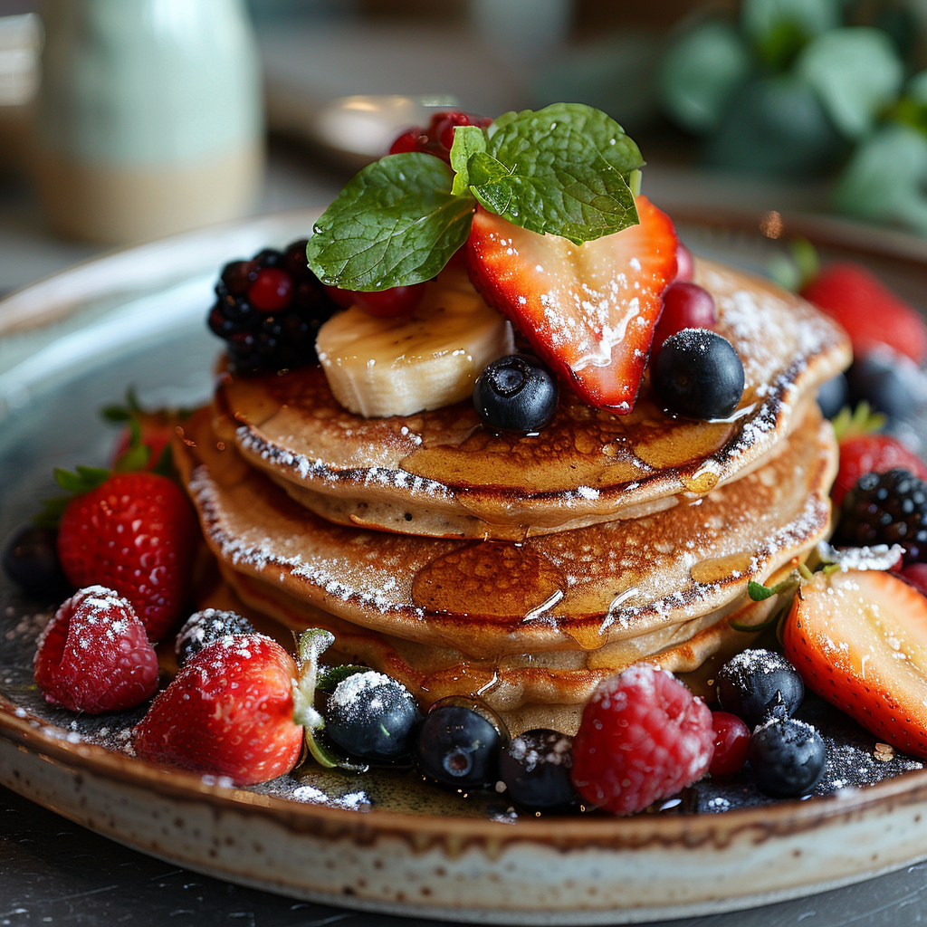 Low Histamine Banana Oat Pancakes