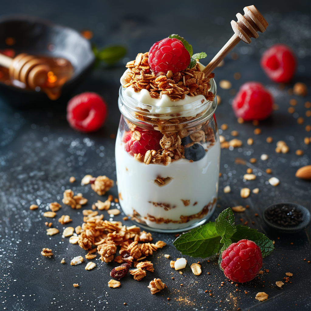 Low Histamine Coconut Yogurt Parfait with Berries