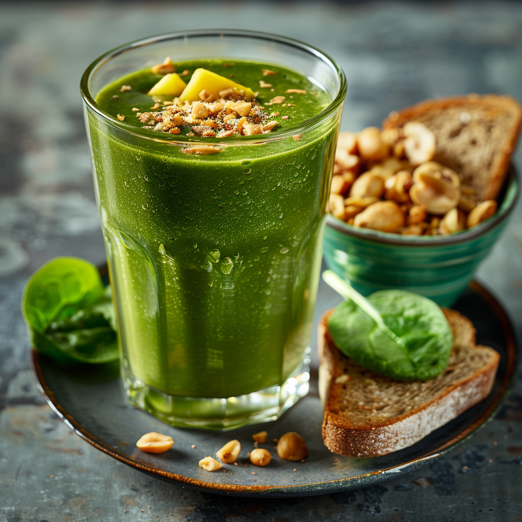 Low Histamine Smoothie with Mango and Spinach