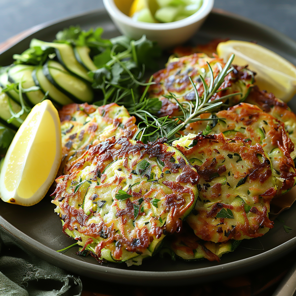 Low Histamine Zucchini Fritters with Coconut Flour