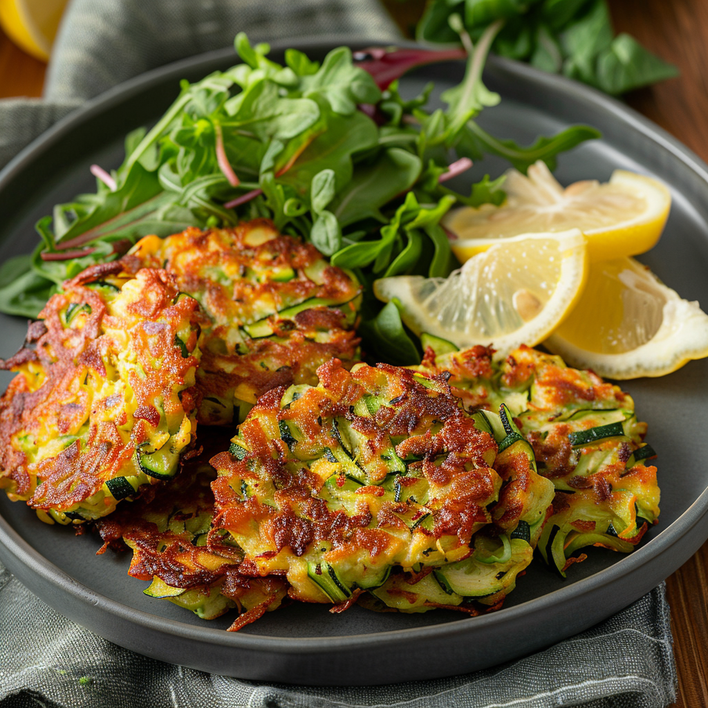 Low Histamine Zucchini Fritters with Coconut Flour