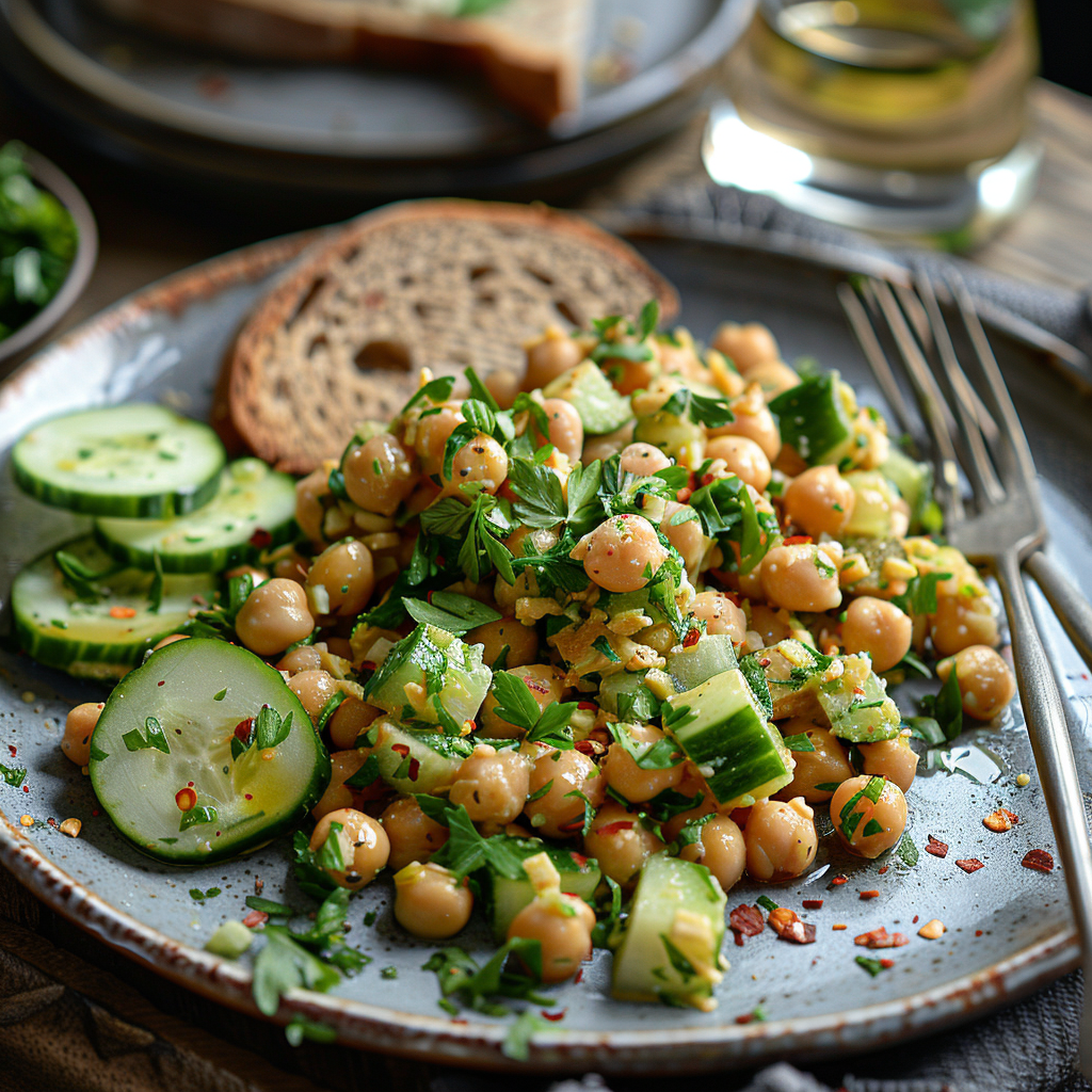 Mediterranean Chickpea Salad