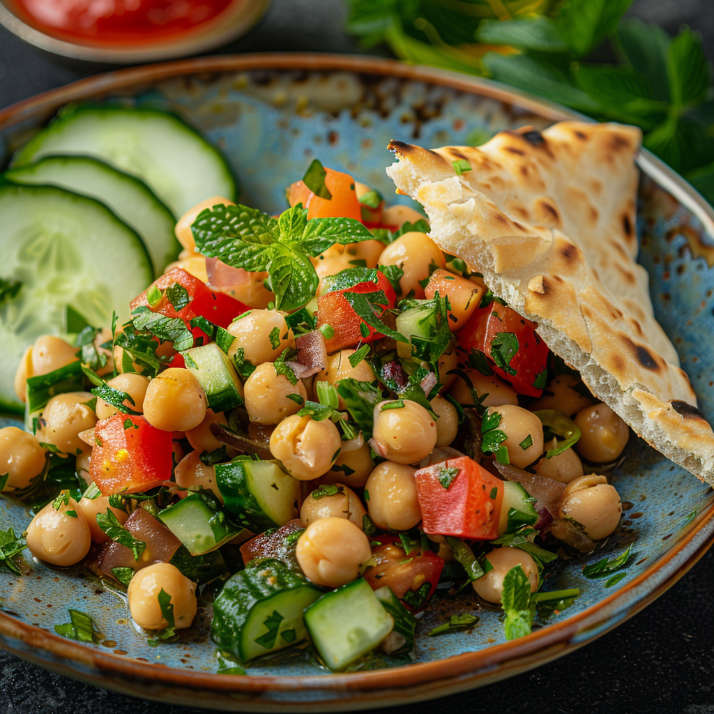 Mediterranean Chickpea Salad