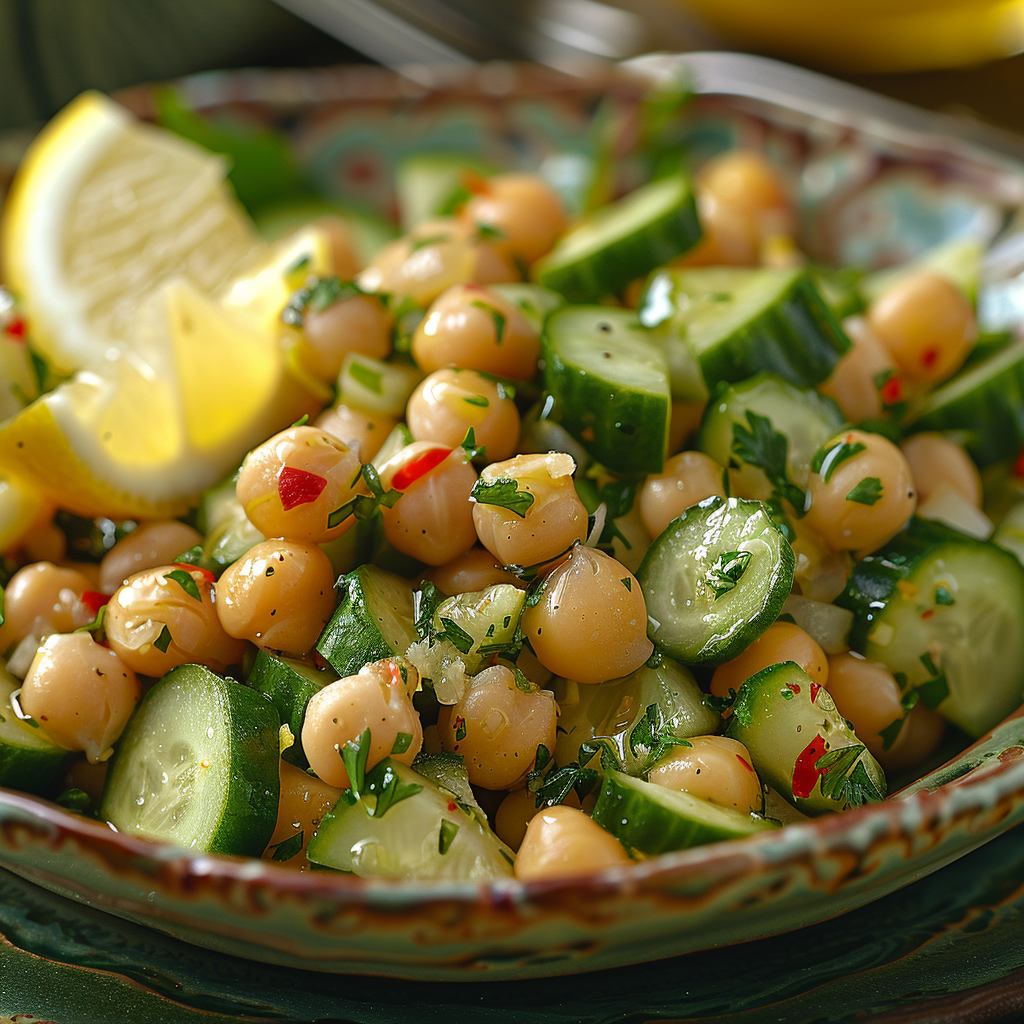 Mediterranean Chickpea Salad