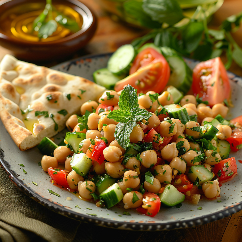 Mediterranean Chickpea Salad