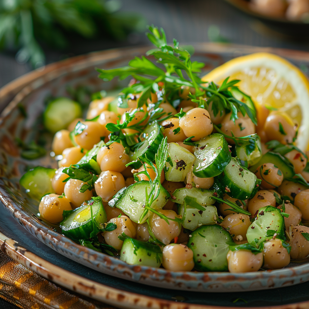 Mediterranean Chickpea Salad