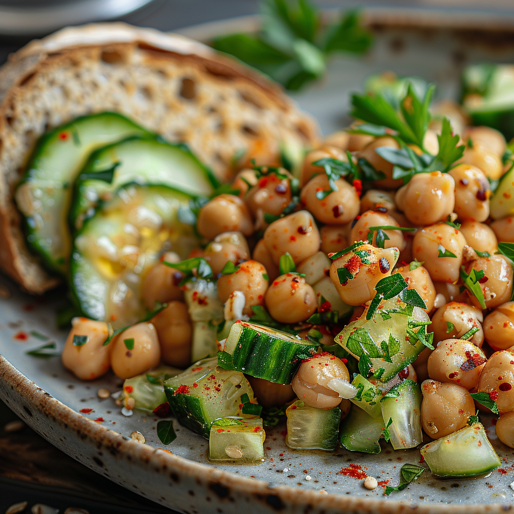 Mediterranean Chickpea Salad