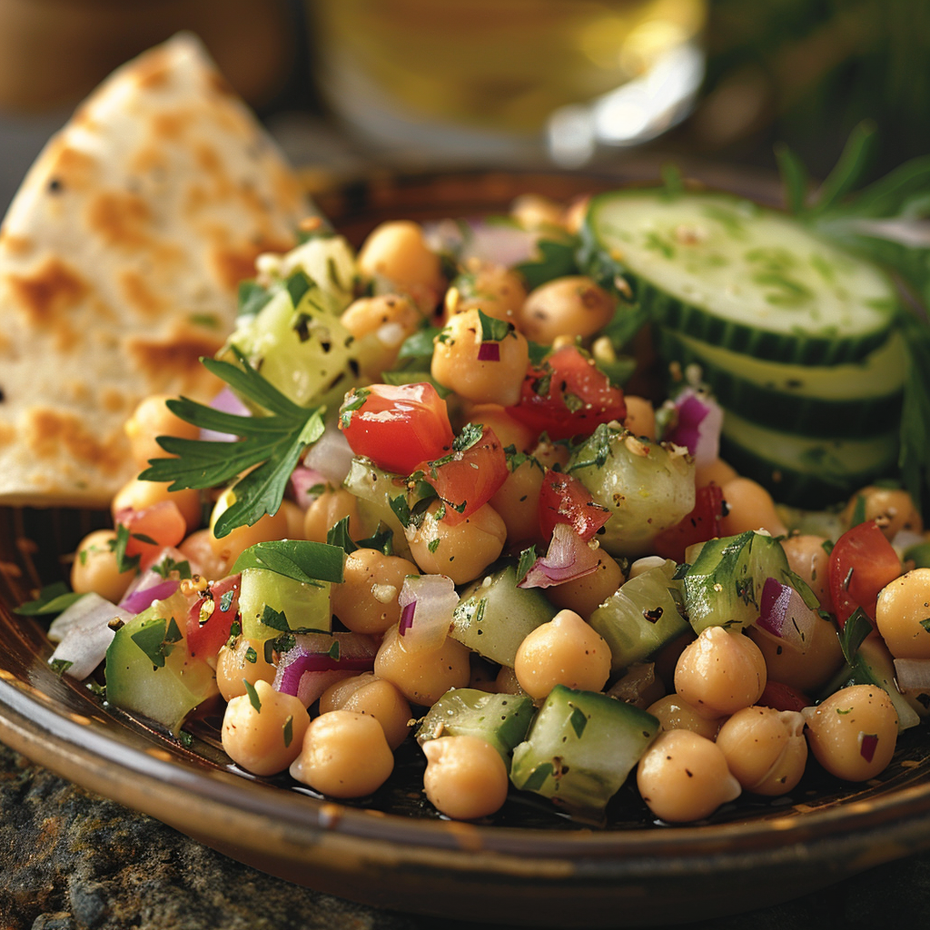 Mediterranean Chickpea Salad