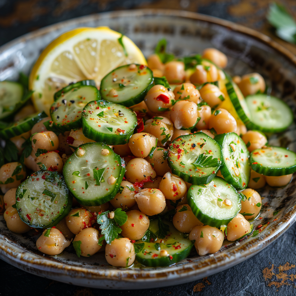 Mediterranean Chickpea Salad