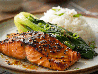 Miso Glazed Salmon with Bok Choy: Irresistibly Delicious & Healthy