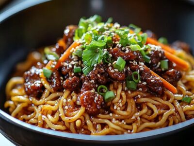 Mongolian Beef Noodles: Savory & Easy Recipe for Every Cook