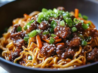 Mongolian Beef Noodles: Savory & Authentic Recipe