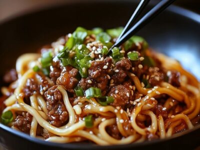 Mongolian Beef Noodles: Savory & Easy Recipe for Quick Dinners