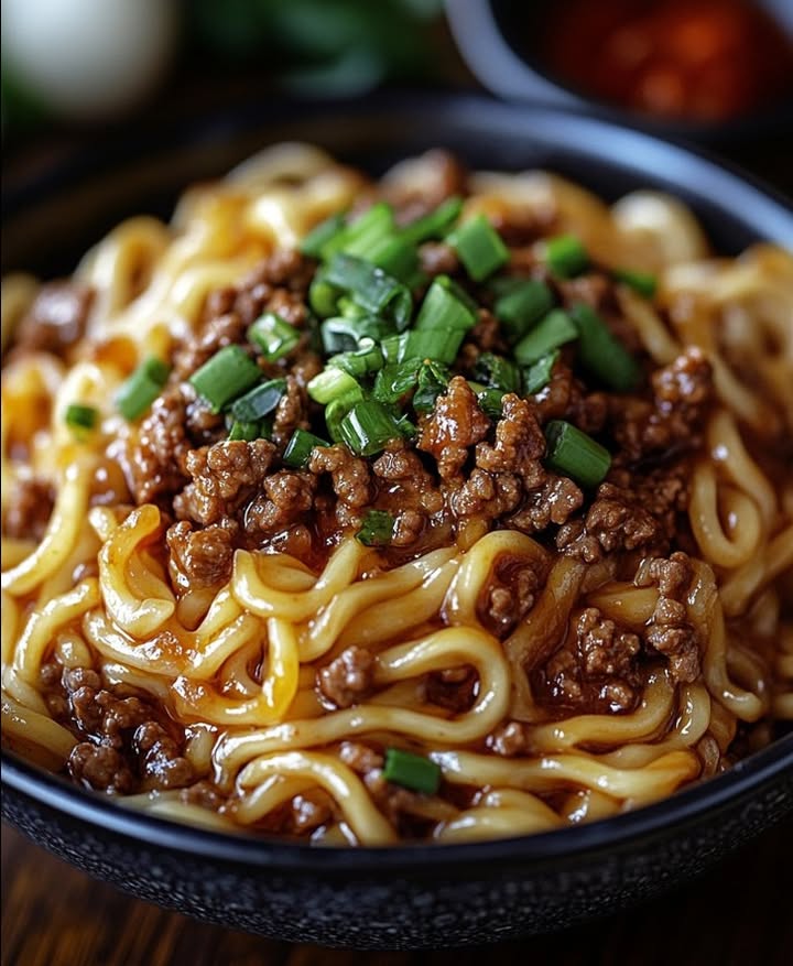 Mongolian Beef Noodles