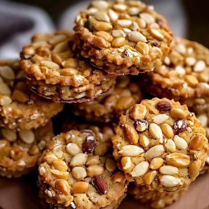 Nutty Seed Biscuits
