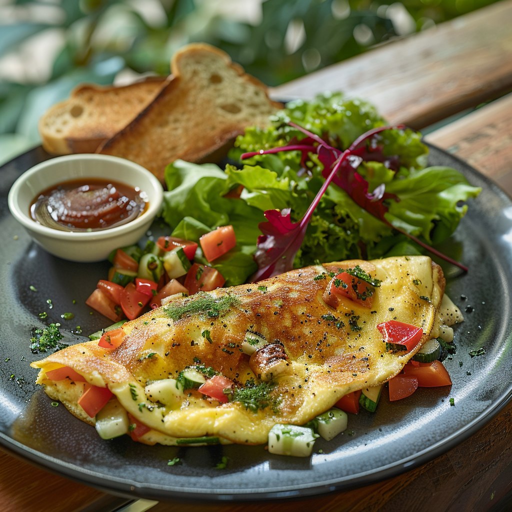 Omelette with Veggies