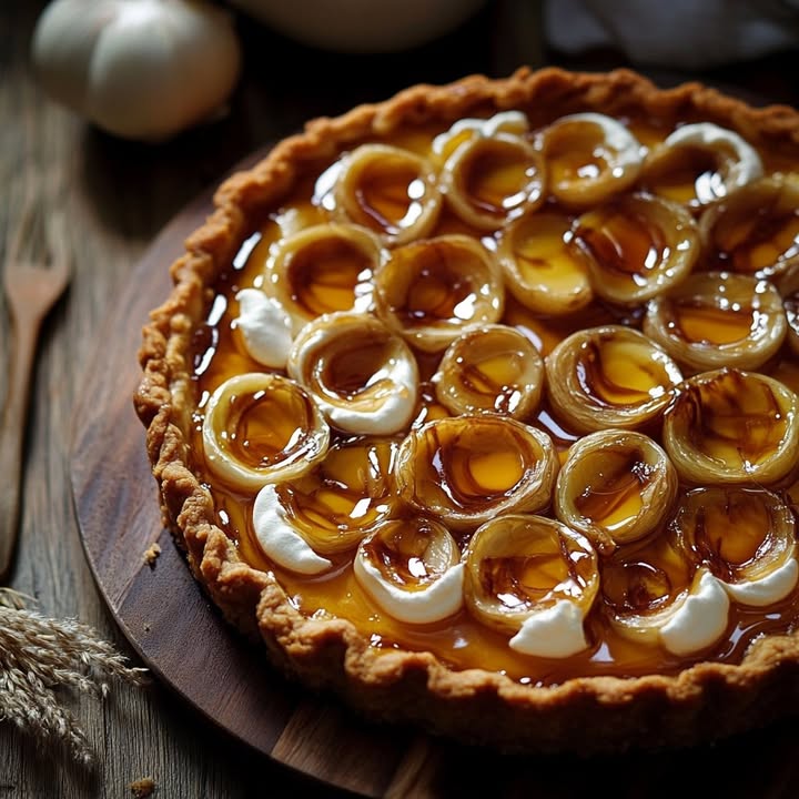 Onion Goat Cheese Tart