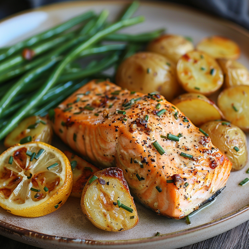 Quick Lemon Butter Salmon