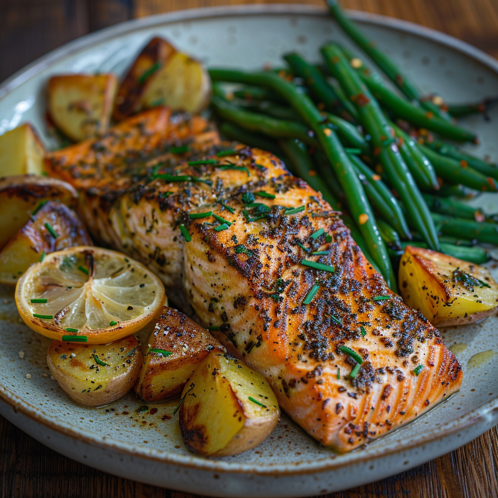 Quick Lemon Butter Salmon