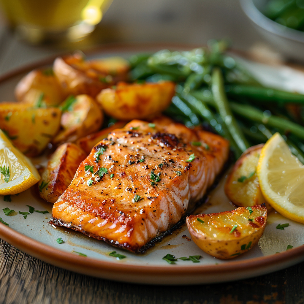Quick Lemon Butter Salmon