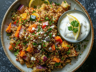 Quinoa Pilaf with Vegetables: Healthy & Delicious One-Pan Recipe