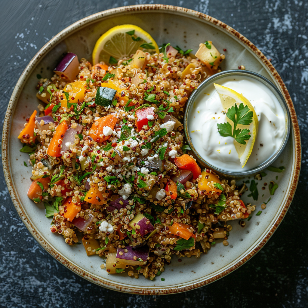 Quinoa Pilaf with Vegetables