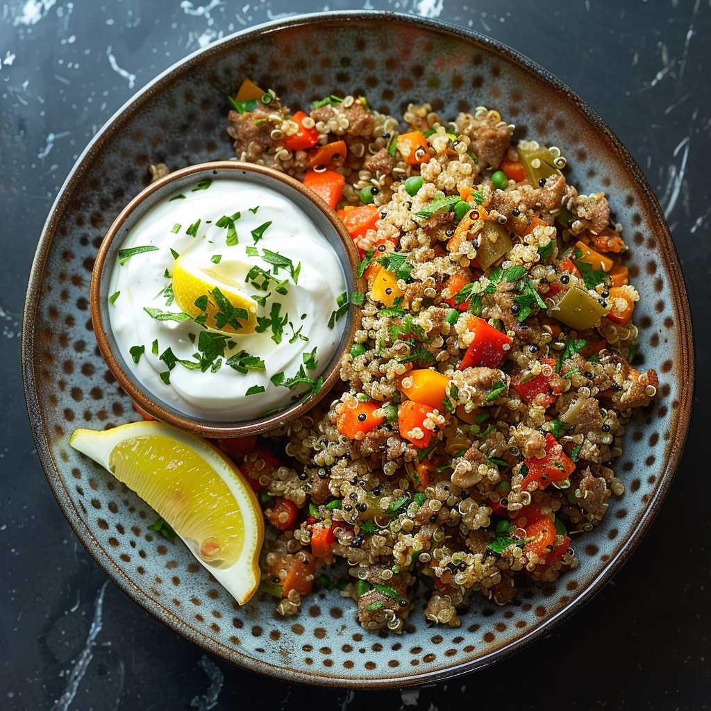 Quinoa Pilaf with Vegetables