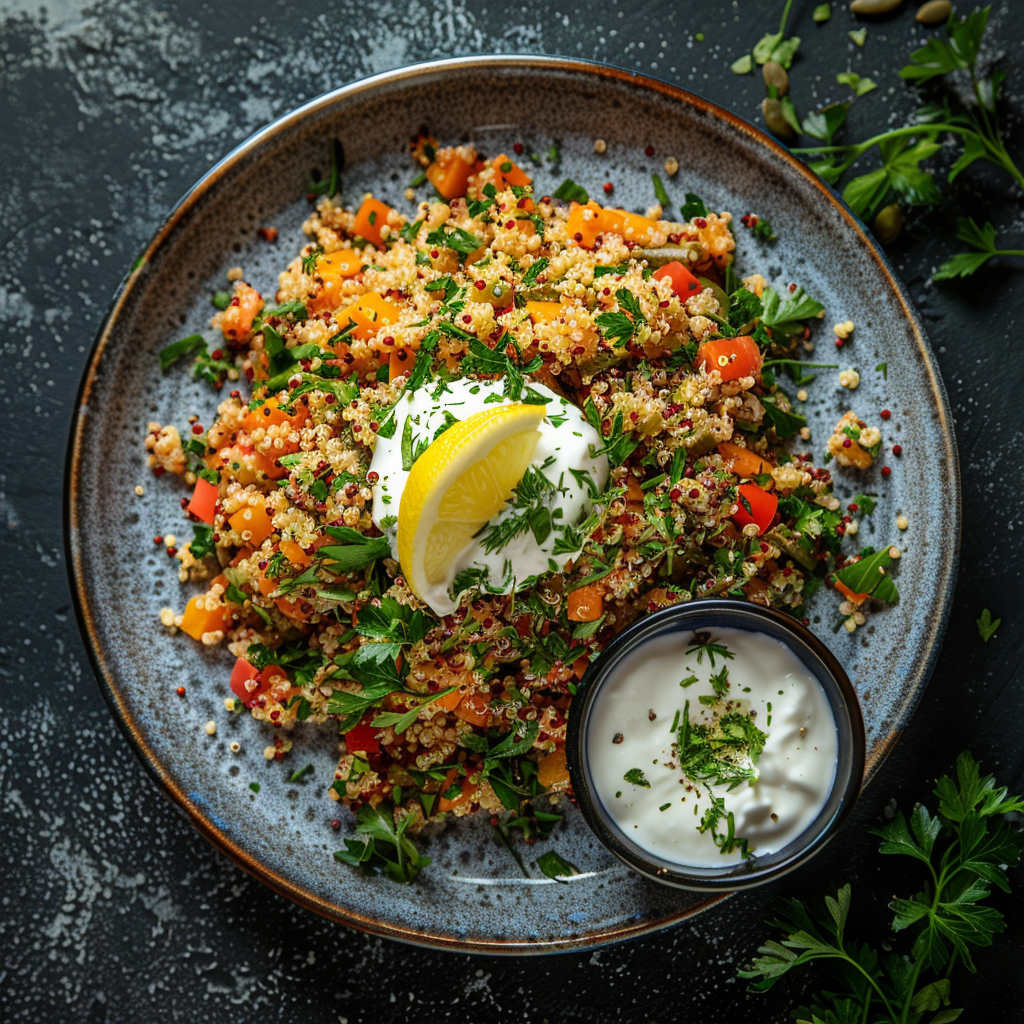 Quinoa Pilaf with Vegetables