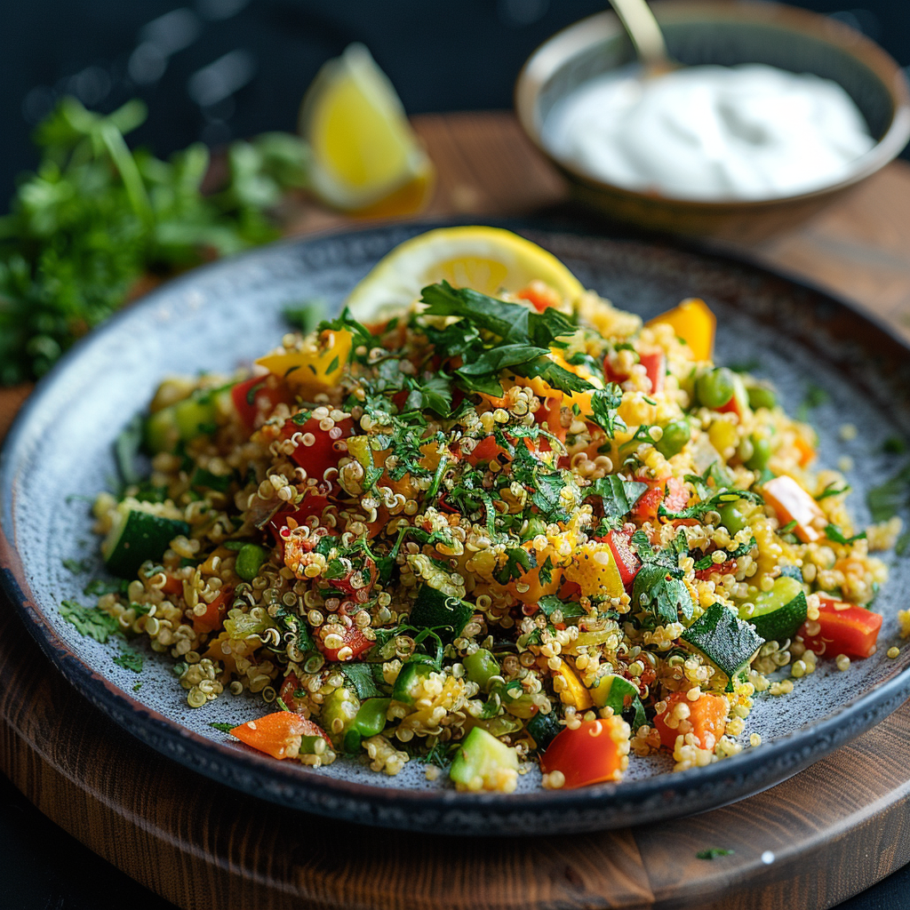 Quinoa Pilaf with Vegetables