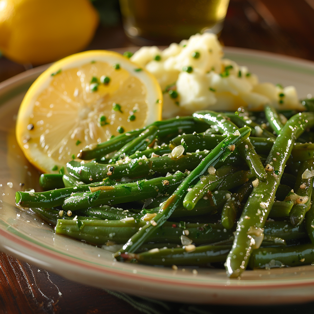 Sautéed Green Beans with Garlic