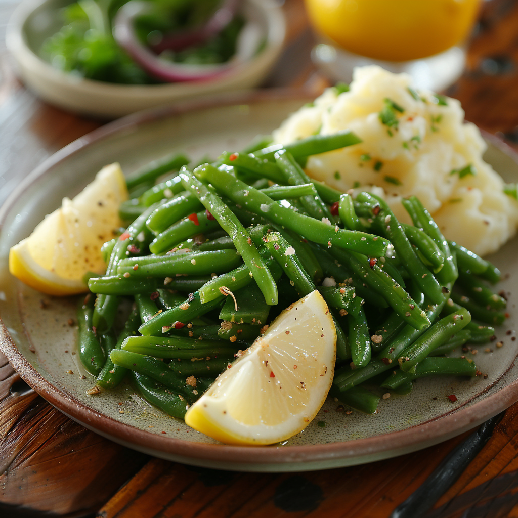 Sautéed Green Beans with Garlic
