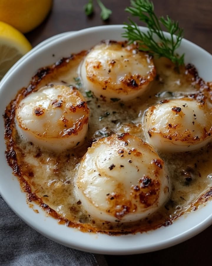 Scallops Gratin Recipe