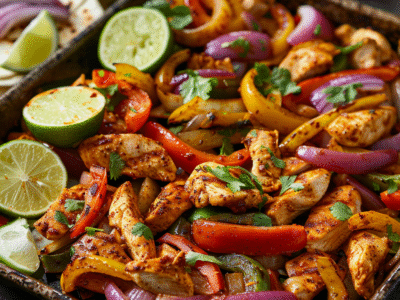 Sheet Pan Chicken Fajitas: Quick & Delicious Weeknight Dinner