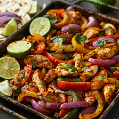 Sheet Pan Chicken Fajitas: Quick & Delicious Weeknight Dinner