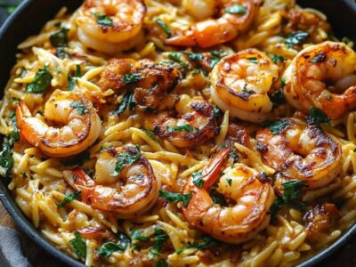 Shrimp Orzo Skillet: The Ultimate Easy & Flavorful Recipe