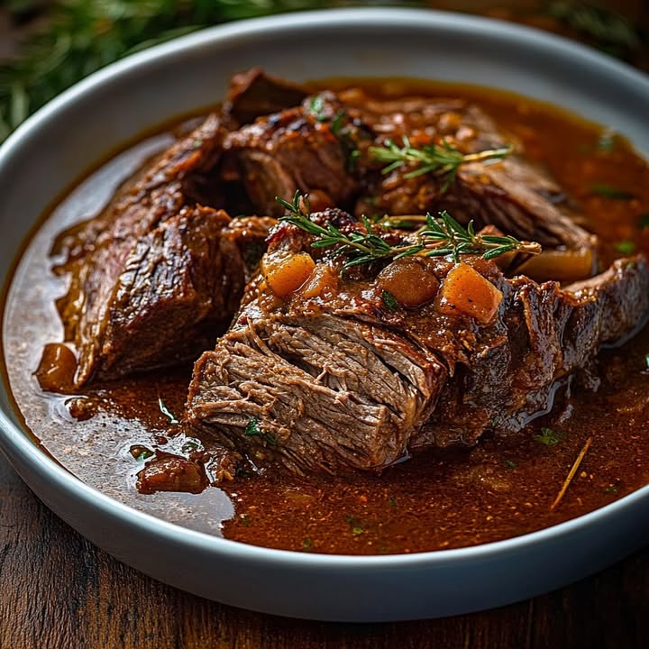Slow-Braised Beef