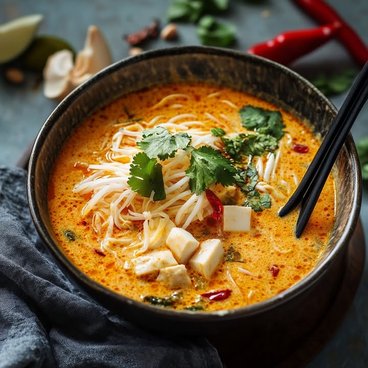 Spicy Coconut Laksa