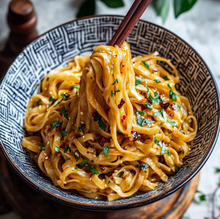 Spicy Garlic Noodles